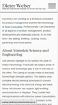 Mobile Screenshot of materials-scientist.com